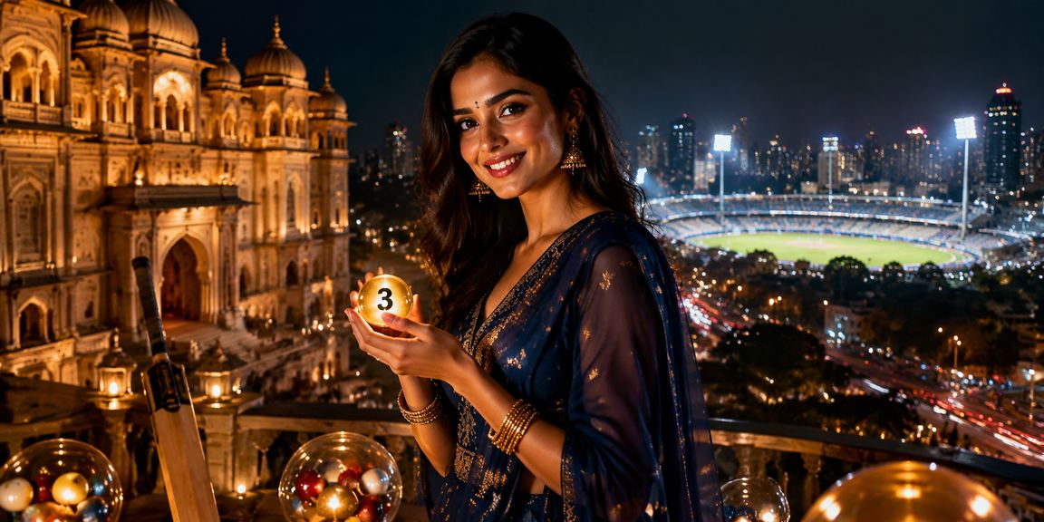 Cricket betting interface on mobile phone in Indian setting